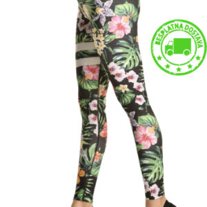 helanke high waisted flower besplatna dostava